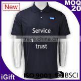 100% Polyester Eye Mesh Dry Fit Fabric Sport Polo Shirt thumbnail-1