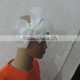 Wholesale Baby Girl Chiffon Bowknot Headbands Flower Girl Hairbands thumbnail-2