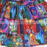 Hot Sale Kids Girl Witch Prints Smocks Dress Bubble Sleeves Summer Cute Pearls Smocks thumbnail-4