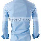 Mens Premium Casual Inner Contrast Dress Shirt thumbnail-4