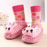 2016 Custom Sock Wholesale Low MOQ Cartoon Tube Baby Shoe Anti-slip Floor Sock thumbnail-5