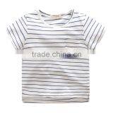 Wholesale Summer Cotton Short Sleeves Boys Kids Round Neck T-shirt thumbnail-2