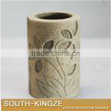 Multiple Design Wood Cylinder Candle Holder thumbnail-5