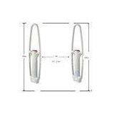 Smart Durable ABS EAS AM System Anti Theft Alarm Devices For Shoes And Clothes Shop