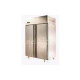 900L Asian Double Door Commercial Upright Refrigerator For Supermarket , 1215x800x1930