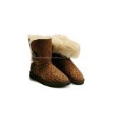 Fashionable Style UGG Women's Bailey Button boots, 5803 style,leopard