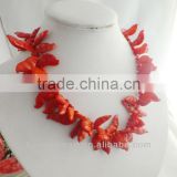 Gary 017fashion ren coral necklace for african bride wedding