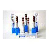 Micro 4 Flute Corner Radius End Mill Solid Carbide Long Shank Cutting Tools HRC50 thumbnail-1