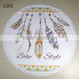 Blue Pineapple l Beach Towel Muti Design Round Table Towel Shawl Yoga Mat Bath Towel Beach Towels/ Beach Towels thumbnail-2