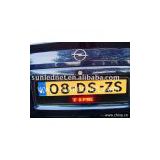 LED car license plate flash frame