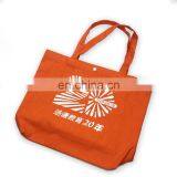 Custom Personalized Red Cotton Tote Bags Printed Logo thumbnail-3