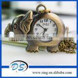 Copper Long Chain Vintage Style Elephant Key Chains With Watch thumbnail-1