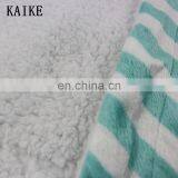 Custom Warm Super Soft Print Muslin Baby Cot Bedding Set Polar Fleece Flannel Kids Swaddle Blanket 100% Polyester thumbnail-4