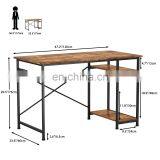 2020 Modern Home Office Professional Student Study Writing Computer Desk Black Color Furniture Desks thumbnail-5