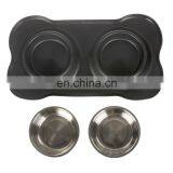 New Flexible and Easy to Clean Silicone Waterproof Non-slip Pet Dog Cat Feeding Tray Bowl Mat For Cat Dog New Flexible and Easy thumbnail-2