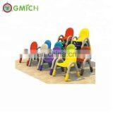 Kindergarten Furniture Baby Kids Study Plastic Table Desk and Chair thumbnail-6