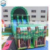 Giant Inflatable Amazon Slide Inflatable Zip Line Games, Inflatable Jungle Theme Zip Line Crazy Game