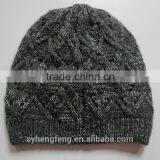 Wholesale Fashion Two-pieces Knitted Hat and Scarf thumbnail-2