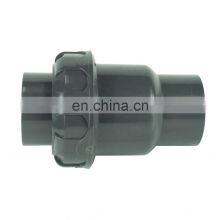 Plastic UPVC PVC-U PVC Non Return Non-Return Ball Vertical Check Valve thumbnail-2