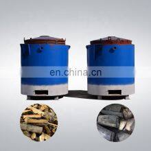 Large Capacity Hoist Type Wood Charring Furnace With Small Capacity