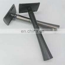 Popular Metal Silver Stainless Steel Custom Double Edge Safety Shaving Razor for Men thumbnail-3