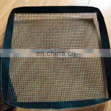 2022 Factory Supply Tabletop Baking Round Under Floor Nonstick Mesh BBQ Grill Mat thumbnail-5