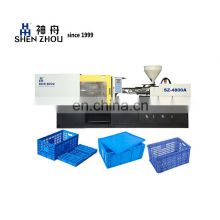 Reliable storage box plastic crate making injection molding machine for plastic fruit boxes production
