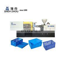 Reliable storage box plastic crate making injection molding machine for plastic fruit boxes production