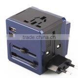 World Travel Adapter With Dual USB Charging Ports thumbnail-4