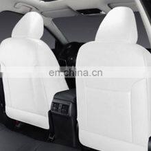 OEM Custom Automotive Parts & Accessories Black Red Standard SUV Seat True Genuine 5d Leather Sit Cover Kit for Cars thumbnail-5