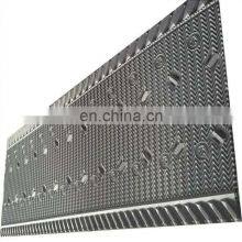ML Width 1220mm Length 2980mm Thickness 0.38mm MX75 PVC Film Fill With Drift Eliminator Louvers Cooling Tower Filler thumbnail-1
