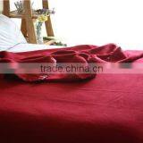 Winter Wedding Soft Merino Woolen Throw Blanket thumbnail-2