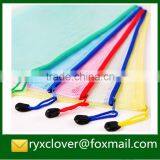 A4 Size Coloerful Pvc Zipper Gridding Document Bag thumbnail-1