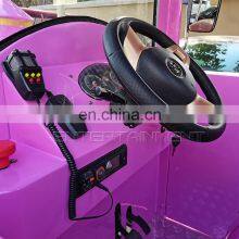 China Professional Manufacturer Park Trackless Train Electric Rides Tourist Train for Sale thumbnail-3