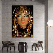 African Women's Oil Painting Living Room Decoration 3D Wall Art Poster thumbnail-2