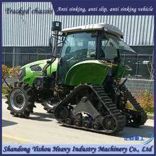 Customized Triangular Track Chassis for Tractors for Deep Plowing Operations to Increase Power thumbnail-1