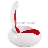 Replica European Style Relaxing Fiberglass Material Upholstery Fabric Garden Egg Chair by Peter Ghyczy thumbnail-5