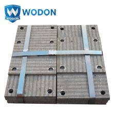 Wodon Factory Hardfacing Overlay Wear Resistant Compound Bimetallic Sheet thumbnail-4