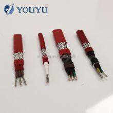 Two-Core Parallel Heating Cable Constant Wattage XLPE Insulation Copper-Infused PFA Jacket 220V for Instrument Cable Assemblies thumbnail-1