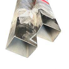 ASTM Ss201 AISI 304 304L 316 430 Stainless Steel Pipe Welded Square Good Price thumbnail-2