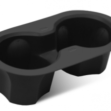 25 TMY Juniper 2nd Row Cup Holder, Sillicone, Black. thumbnail-1