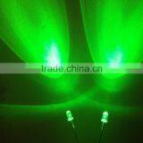 3mm Diffused Green LED Diode thumbnail-5