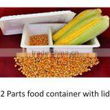 Biodegradable Two Part Food Container