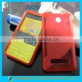 for Nokia Asha 210 Wave Line Tpu Gel Case
