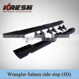 Hot Sale Black Jeep Wrangler Sahara Side Step and Tubular Side Steps thumbnail-3