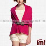 Boho Bolero Scarf Modern Cape Knit Women Poncho With Buttons Winter Wrap thumbnail-1