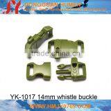 Jinyu Fire Starter Whistle Buckle for Paracord Bracelet