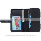 Cheap Multi Function Litchi Grain Stand Wallet PU Leather Case With Card Slot And PC Back Cover For 5 Inch Mobile Phone MT-3681 thumbnail-3