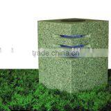 solar stepping stone,solar garden decoration lamp,gardening stone lantern