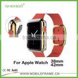 2015 Hot Selling Factory Buckle TPU Cover for Apple Watch With Band Adapter
